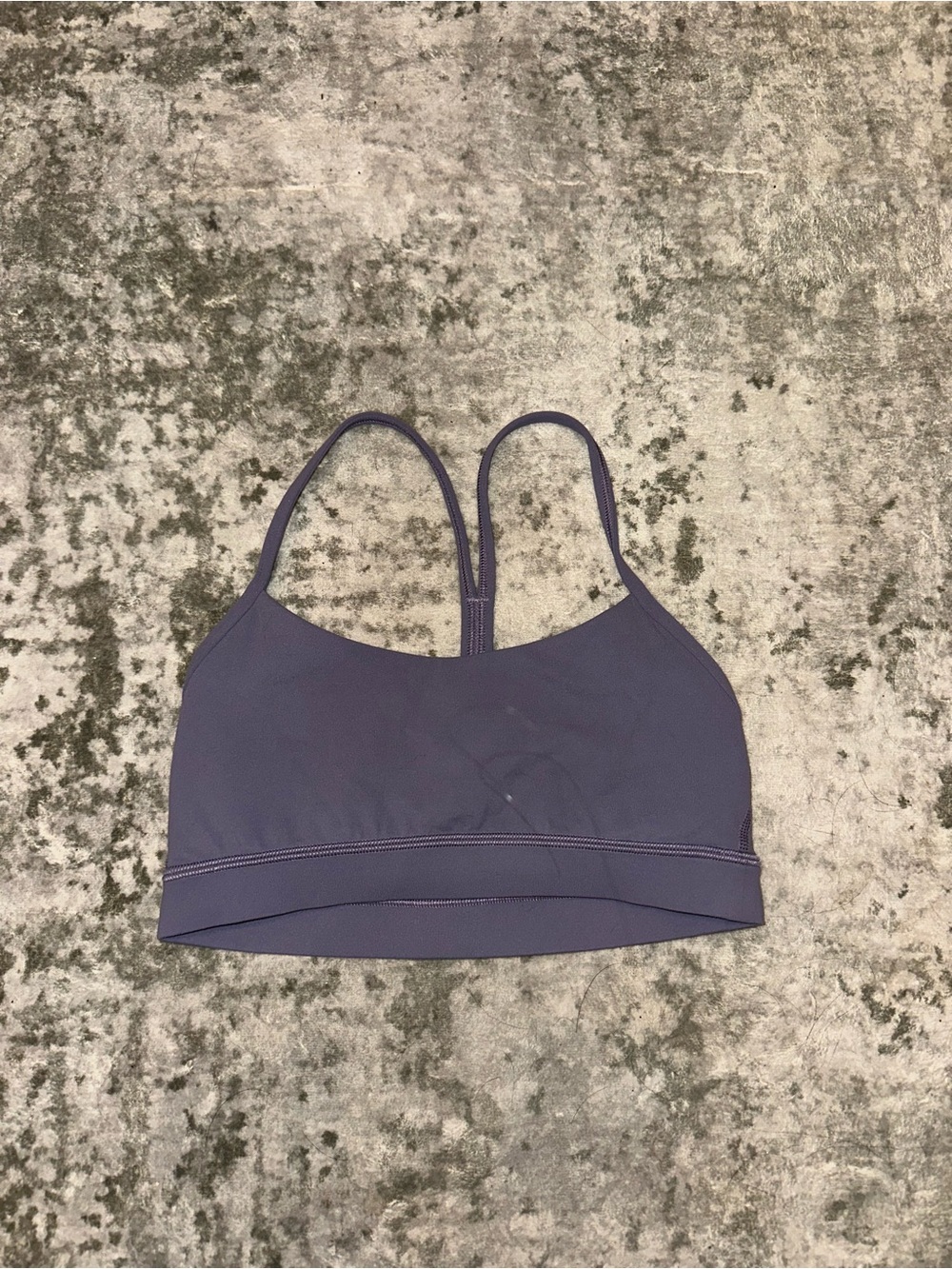 lululemon athletica Lavender-Purple y flow  Sports Bra